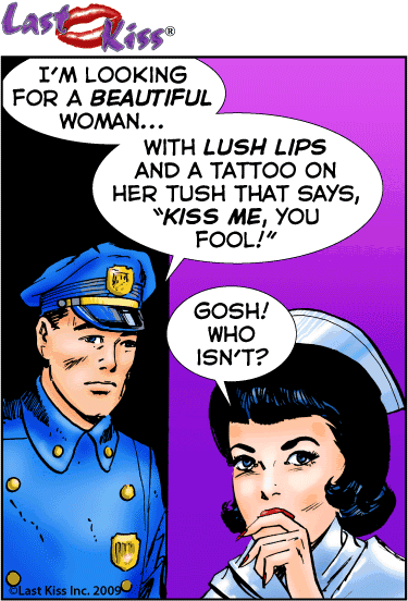 Lush-Lipped Woman