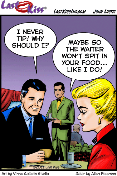 Tip Waiter…and Wife?