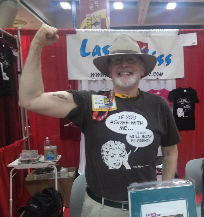 Last Kiss creator flexes his creative muscles at Comic-Con 2012.