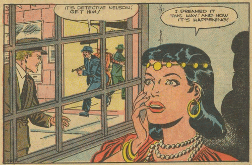 Original art from ZAZA THE MYSTIC #10, 1956.