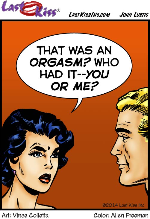Orgasm? Really?