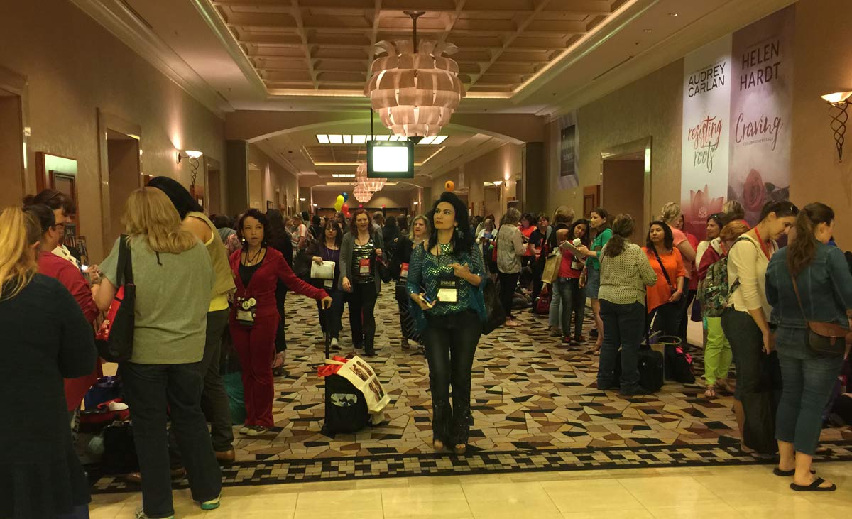 A few of the 2,000 or so women seeking romance (novels) at the RT Booklovers convention in Las Vegas.
