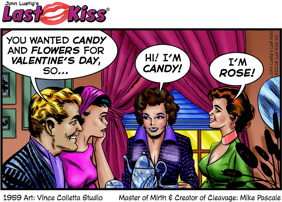 Candy & Flowers for Valentine’s Day