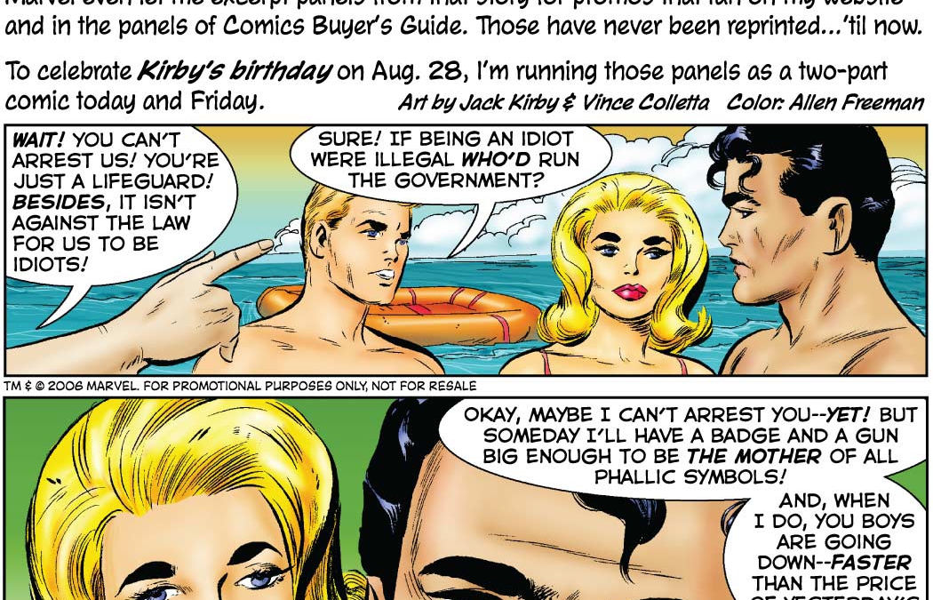 Jack Kirby & Marvel Romance Redux, Part 1
