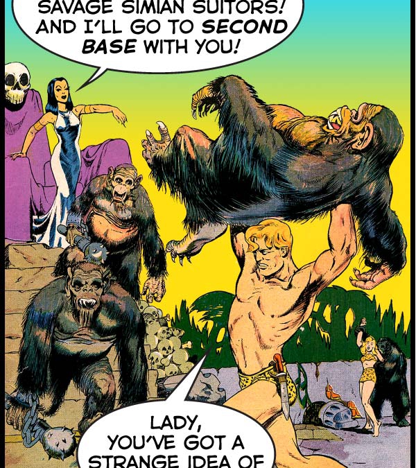 Tzarzan vs. the Savage Simian Suitors