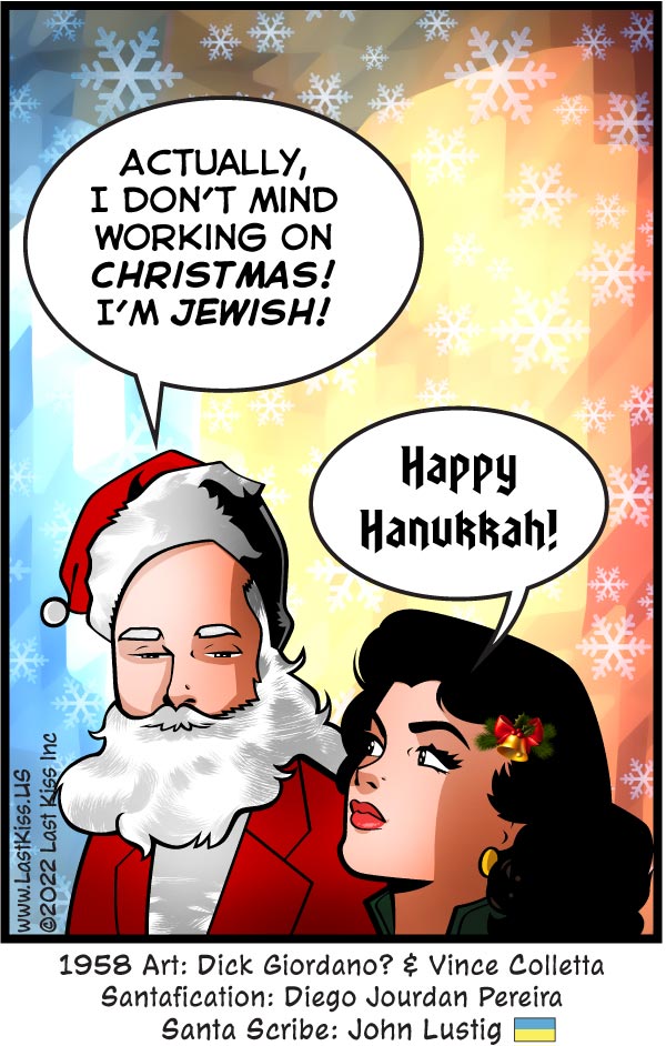 Santa’s My Favorite Mensch